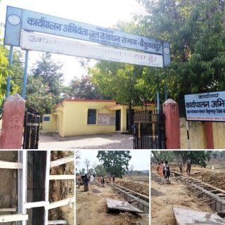 मनमौजी ढंग से चल रहा सांवला जलाशय में निर्माण कार्य, संबंधित अधिकारी जवाब देने से बचते आ रहे नज़र? उच्च अधिकारियों से ले कर ठेकेदार की संलिप्तता भ्रष्टाचार भरे कार्य में?